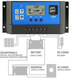 50A Solar Charge Controller