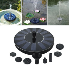 Solar Powered Fountain Pump For Bird Bath Fountain Water Pump