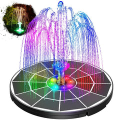 Solar Water Fountain