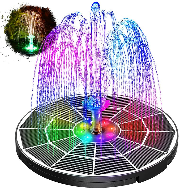 Solar Water Fountain