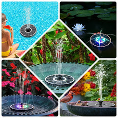 Solar Water Fountain