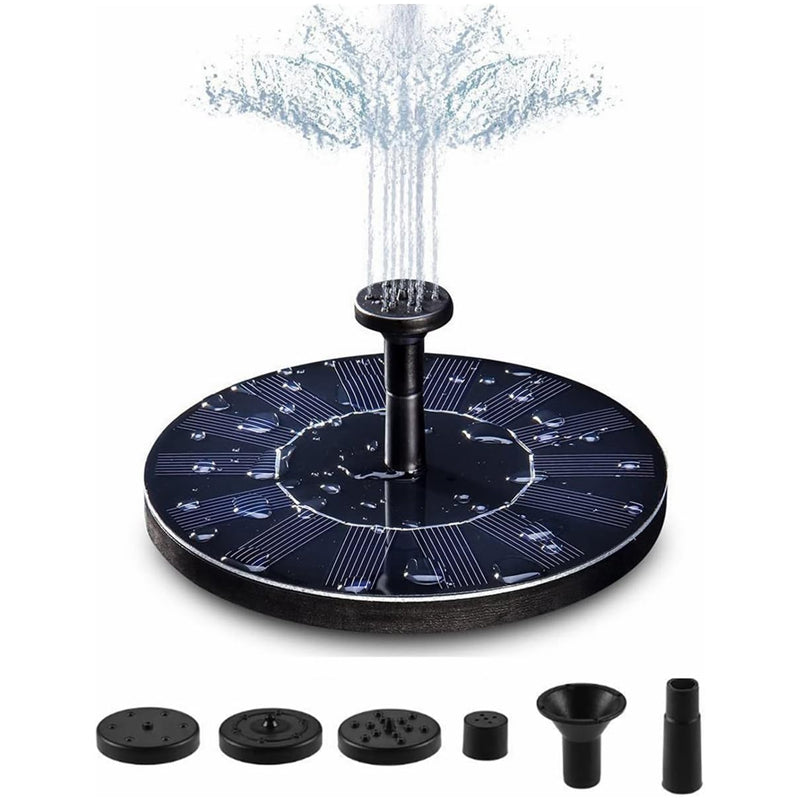 Solar Powered Fountain Pump For Bird Bath Fountain Water Pump