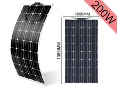 200W Flexible Solar Panel 18V