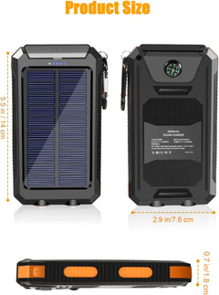 Solar Power Bank Solar Charger 20000Mah