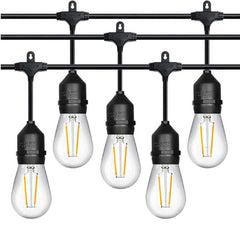 Festoon Light String Lights 20M 24 LED Bulbs