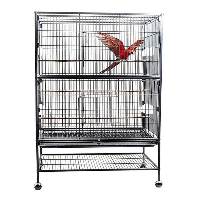 Bird Cage Parrot Aviary Perch Carrier