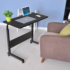 Adjustable Laptop Table Desk Stand with Wheels