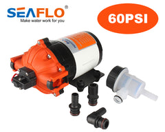 Seaflo 12V Dc Diaphragm Pump 5.0Gpm 60Psi