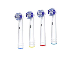 Brush heads for plaque removal