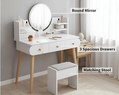 Dressing Table With Mirror