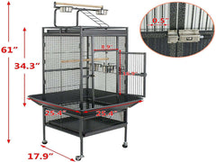 61inches Large Bird Cage Metal