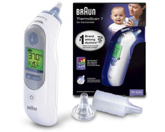 Braun thermometer packaging
