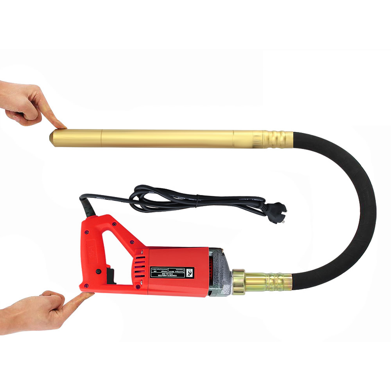 Handheld electric cement mixer