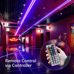 Led Strip Light Kit 5M 240Led 5050 Rgb With 44 Key Controller