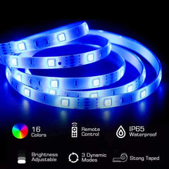 Led Strip Light Kit 5M 240Led 5050 Rgb With 44 Key Controller