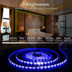 Led Strip Light Kit 5M 240Led 5050 Rgb With 44 Key Controller