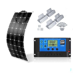 Flexible 120W solar panel