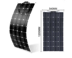 monocrystalline solar panel close