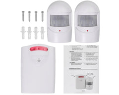 Driveway security motion detector