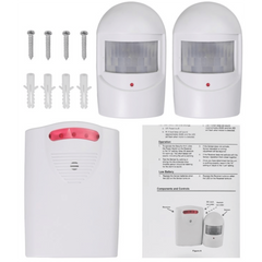 Wireless driveway alarm system