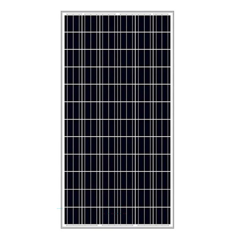 280W polycrystalline solar panel front