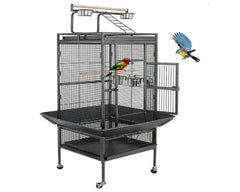 Bird Cage Parrot Aviary Perch Carrier