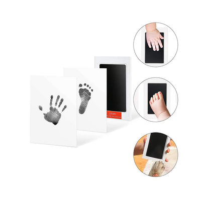 Baby Foot Print Black