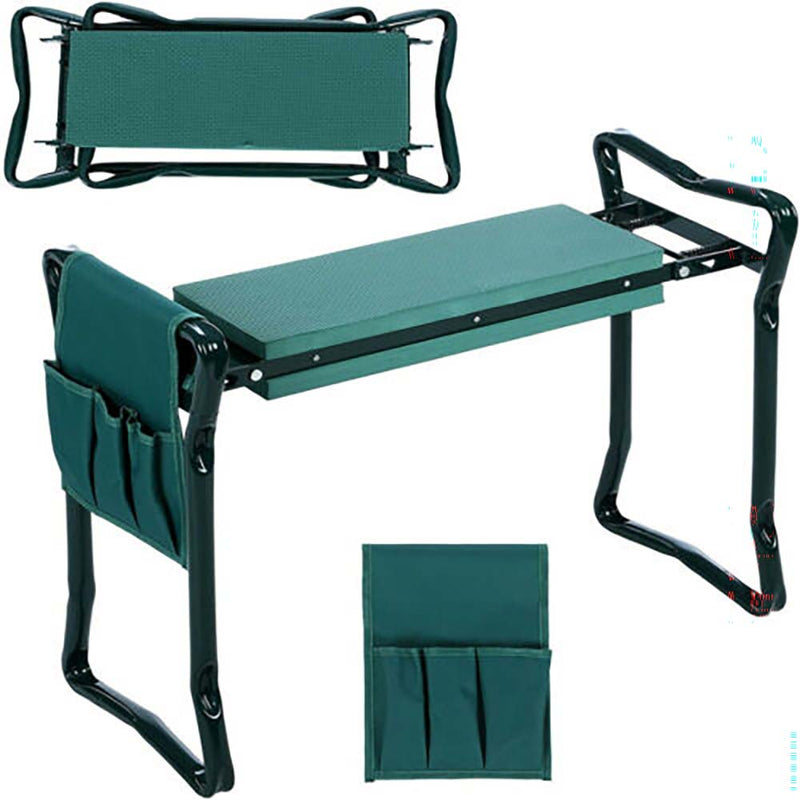 Garden kneeler seat folded