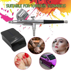 Air Brush Compressor With Air Brush Kit