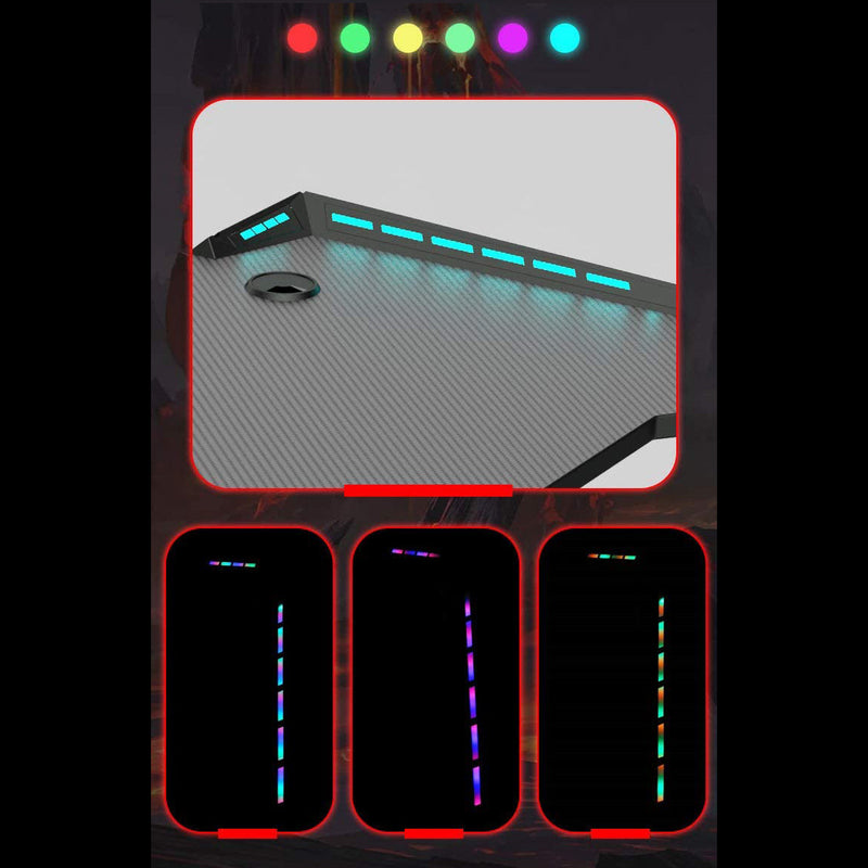 140CM gaming desk black