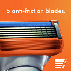 Replacement for Gillette Fusion Power Men's Razor Blade Refills 4 Count