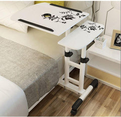 Adjustable Laptop Table Desk Stand with Wheels