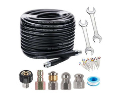 High pressure sewer jetting kit