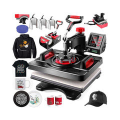 Digital heat press machine