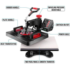 Digital Heat Press Machine 29X38CM