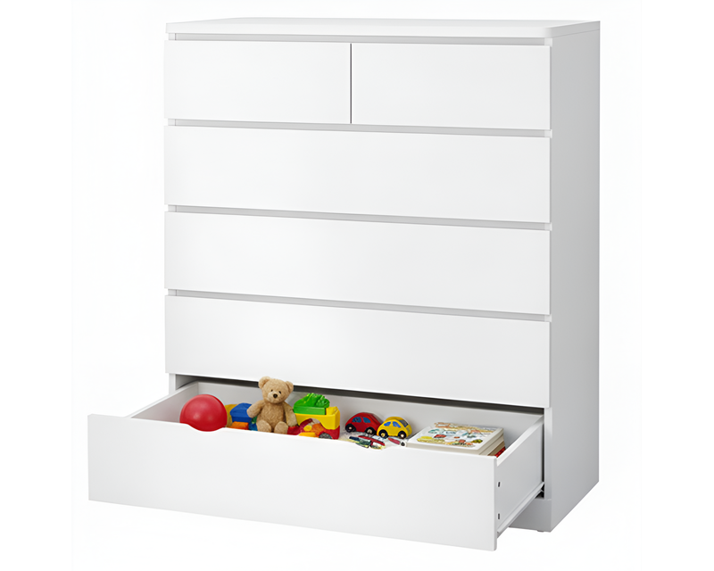 Chest of Drawers Tallboy 6 Drawers Tall Boy