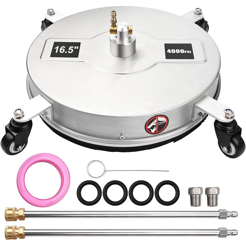 165 inch stainless steel surface cleaner