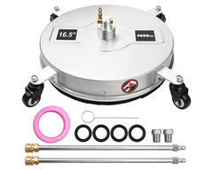 Pressure washer surface cleaner top