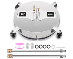 Surface cleaner caster wheels
