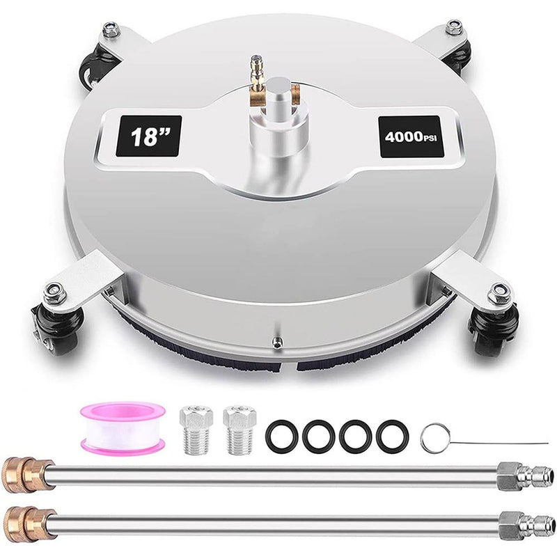 18 inch stainless steel surface cleaner