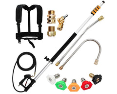 Pressure washer wand adapters