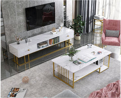 Coffee Table - Marbel Texture 100cm