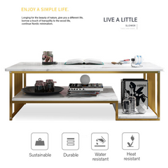 COFFEE TABLE Marble Texture
