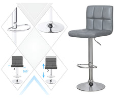Adjustable Swivel Bar Stools
