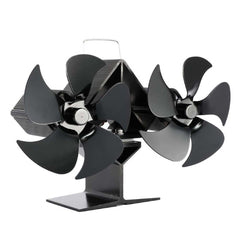 Double headed stove fan