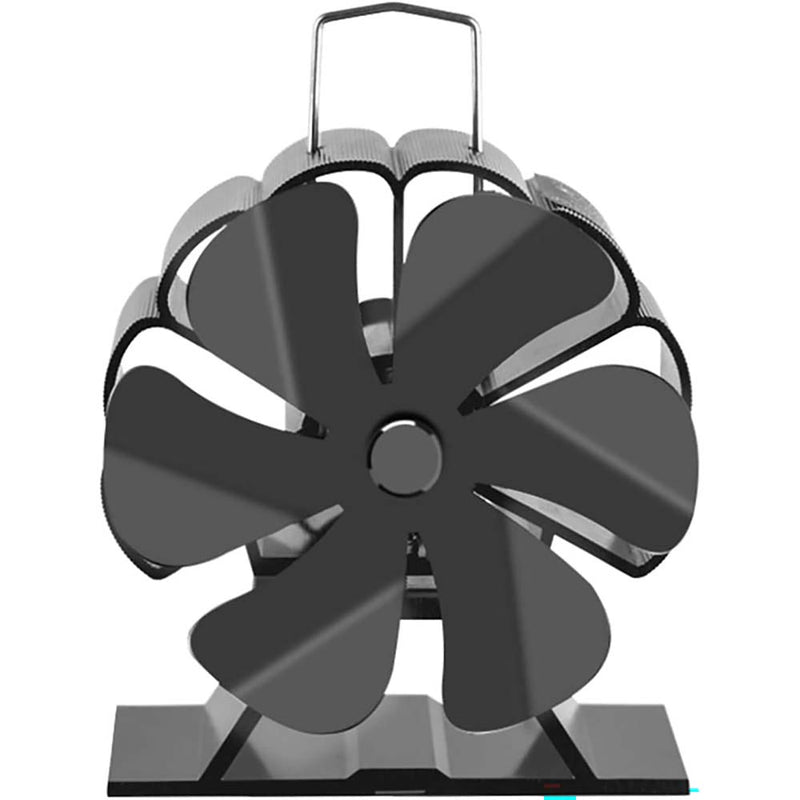 Heat powered stove fan