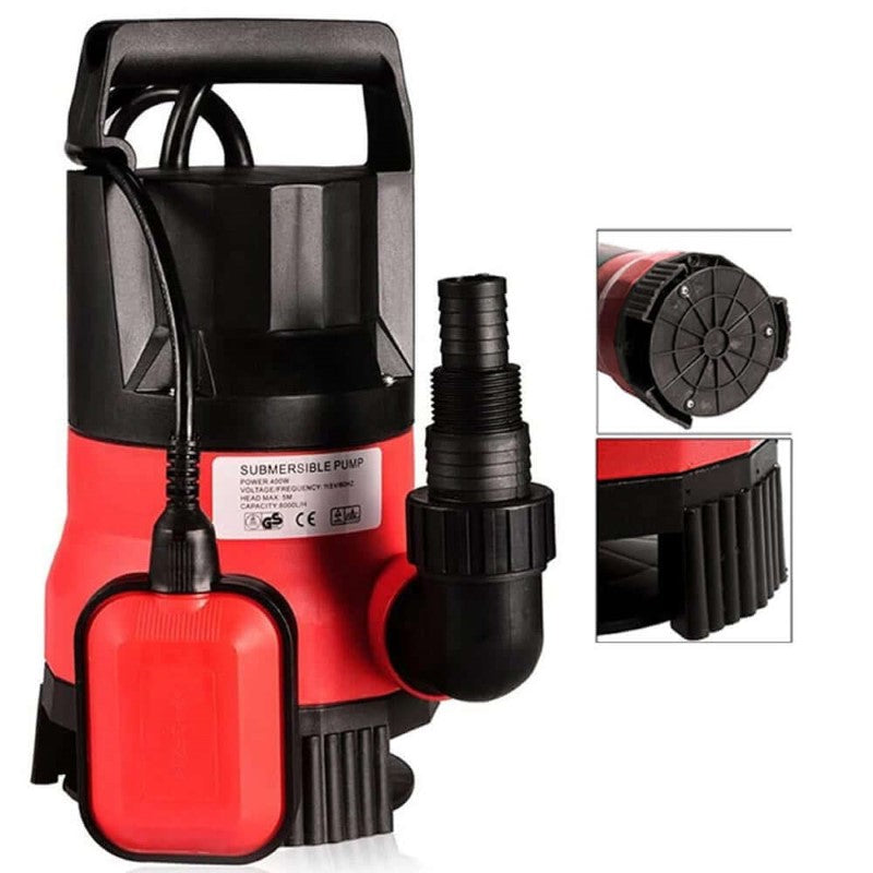 400W 1/2 HP 2000GPH 400W Submersible Water Pump