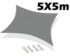 Shade Sail 5X5M Grey