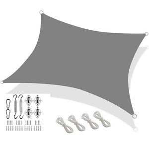 grey sun shade sail 5x5m