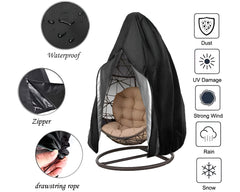 Patio Hanging Egg Chair Cover Swing Chair Cover With Zip